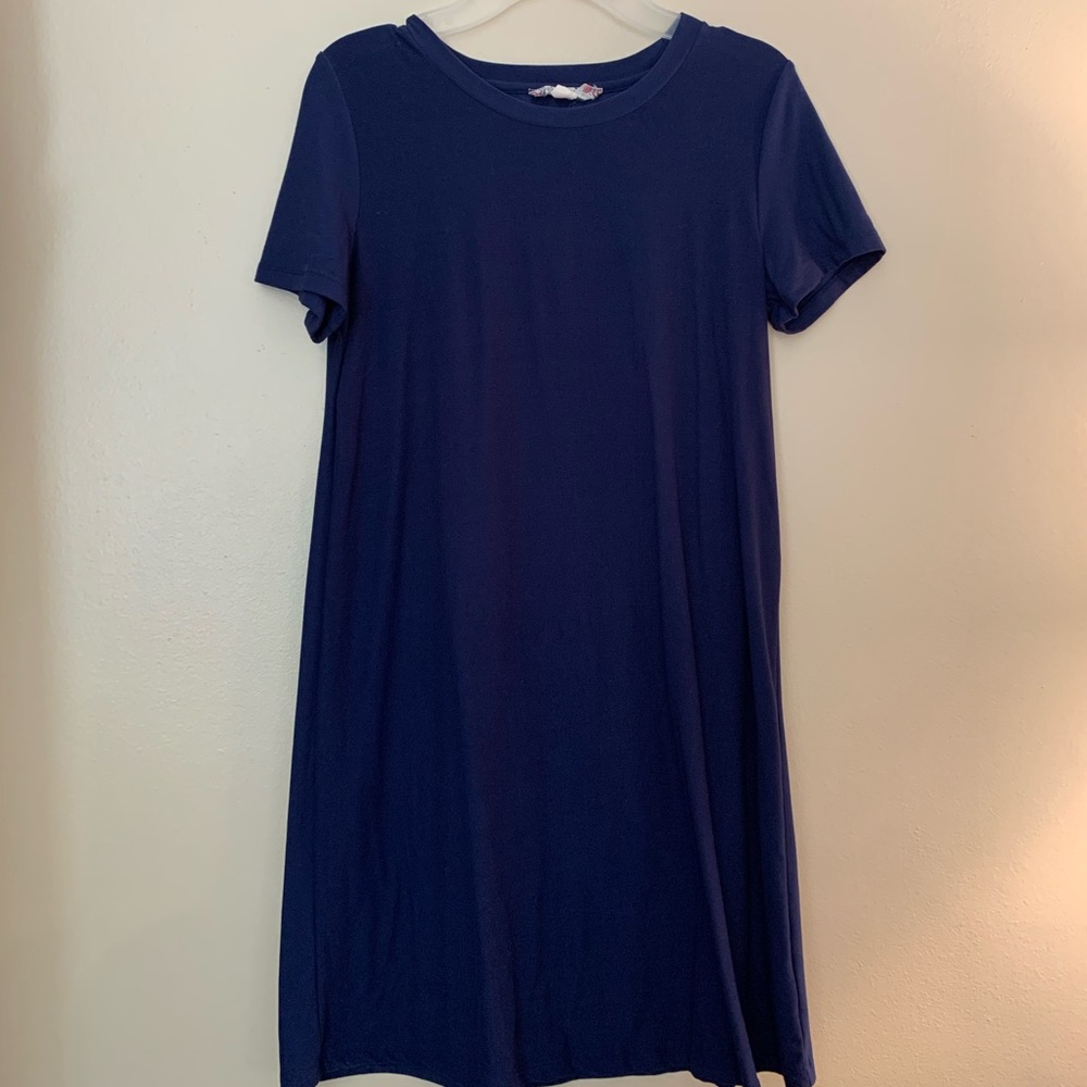 Blue dress